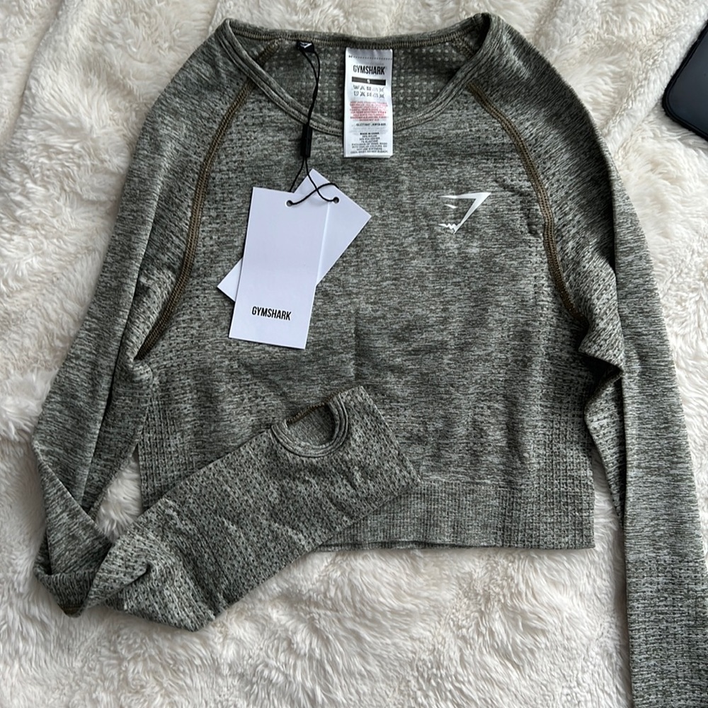 Gym Shark vital seamless 2.0 long sleeve top